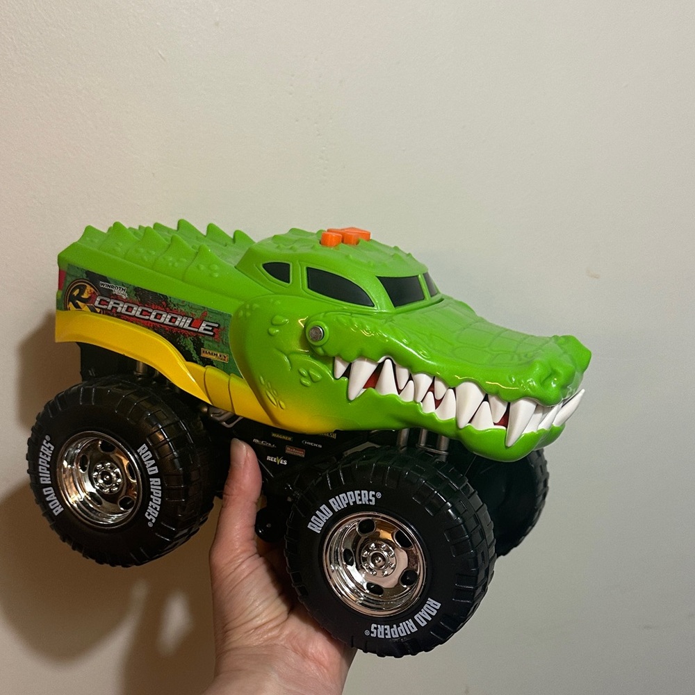 Green Crocodile Monster Truck Toy